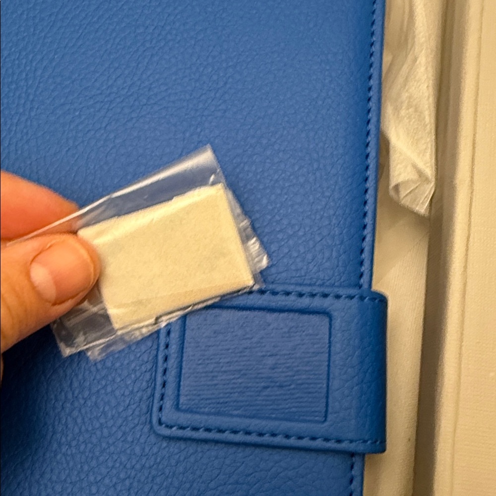 Things Remembered Pebble Grain Journal- LARGE- BLUE NEW IN BOX - Picture 2 of 6